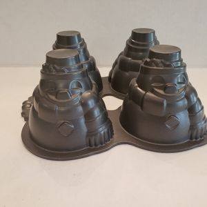 Wilton snowman cake mold
